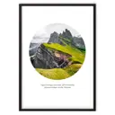 Постер в рамке Дом Корлеоне Гора Сечеда 07-0824-30x40