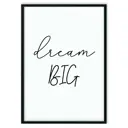 Постер в рамке Дом Корлеоне Dream big 07-0856-50x70