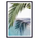 Постер в рамке Дом Корлеоне Пальмовый лист 07-0781-21x30