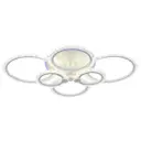 Светодиодная люстра Profit Light 18027/6 WHT 132W+11W RGB,