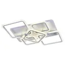 Светодиодная люстра Profit Light 8001/4+1 WHT 144W+10W RGB,