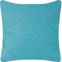 Подушка Aqua 2 50x50 см цвет бирюзовый