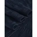 Плед вязаный MelSonn Синий меланж 160x220 см