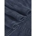 Плед вязаный MelSonn Джинс 160x220 см