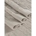 Плед вязаный MelSonn Лён 220х240 см