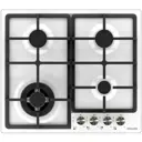 Газовая варочная панель Graude GS 60.2 WM 58 см 4 конфорки цвет белый