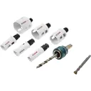 Набор коронок универсальных Bosch 22-68 мм, 8 шт.