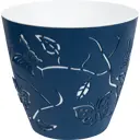 Горшок цветочный Boho ø22.5 h20.5 см v5.3 л пластик сумрачно-синий