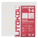 Затирка цементная Litokol 1-6 C.50 цвет жасмин 25 кг