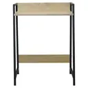Стол на металлокаркасе Brabix Loft CD-003 64x84x42 см цвет дуб натуральный