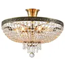 Люстра хрустальная Natali KovaltsEva 6 x E14 x 40W Rococo 81407-6C Antique