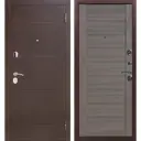 Дверь входная металлическая Ницца, 960 мм, правая, цвет грей царга