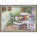 Картина в раме Grafis-Art "Весенняя веранда 2" 40/50 см. GRGO 15196