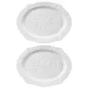 Блюдо 30.5x23x2 см Elan Gallery Птички на ветке, 2 штуки