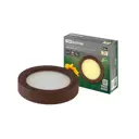 Светильник точечный светодиодный накладной TDM ELECTRIC SQ0329-0413 под отверстие 170 мм теплый белый свет цвет коричневый