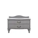 Тумба Leset Джульетта 2 ящика цвет серый ясень