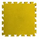 Плитка резиновая 1000x1000x30 мм пазл желтый