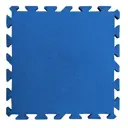Плитка резиновая 1000x1000x40 мм пазл синий