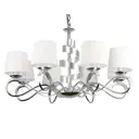 Люстра подвесная Omnilux OML-60103-08, 8 ламп, цвет серый