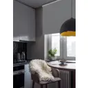 Рулонная штора Эскар 175x160 см цвет серый
