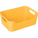 Корзина Scandi 34x24x14 см 10 л пластик цвет желтый