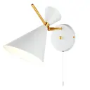 Настенный светильник IMEX MD.0702-1-W WH+FGD цвет белый