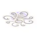 Люстра потолочная светодиодная Ambrella Light FA5143 с пультом управления, 20 м², цвет белый