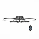 Люстра потолочная светодиодная ST Luce SL867.402.06, цвет черный