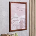 Фоторамка сосна с24 коричневая 30x40