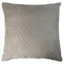 Подушка декоративная 43x43 см замша кофейный