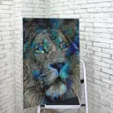 Картина без обрамления Red panda 60x40 см Лев Арт