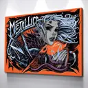 Картина без обрамления Red panda 60x40 см Metallica