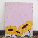 Картина без обрамления Red panda 60x40 см Минималистичные подсолнухи(40x60)