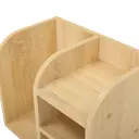 Полка настенная Клик Мебель ЛДСП 420x260x340 цвет дуб сонома
