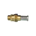 Муфта Henco 1/2"x20 мм НР-ВПр латунь 26P-2004