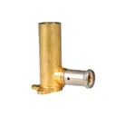 Водорозетка Henco 1/2"x16 мм ВР-ВПр латунь 4P-1604