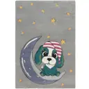 Ковер полипропилен Art Kids A6SRS 120x170 см цвет серый