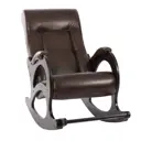 Кресло-качалка Комфорт 2876-4062 93x60см Черный