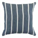 Чехол на подушку Tkano Essential декоративный в полоску 45x45 см цвет темно-синий