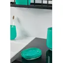 Мыльница Vidage Brilliante полирезин цвет зелёный бирюзовый