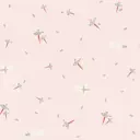 Обои бумажные Rasch Bambino XVIII розовые 0.53 м 249262