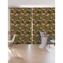 Штора Joyarty "Праздничные мандарины" на шторной ленте 265х170 цвет оранжевый