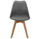 Стул Bradex Eames Bon 54x84x49 см цвет серый