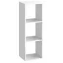 Стеллаж SPACEO KUB 3К, 36х104х31,7 см, цвет белый