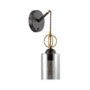 Бра Odeon Light Opika 4657/1W E27 1x60 Вт, цвет черный