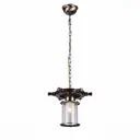Светильник подвесной деревянный St Luce Volantino SL150.303.01 E27 1 лампа 2 м²