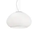 Светильник подвесной Ideal Lux Mama 3 лампы 9 м² цвет белый