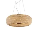 Светильник подвесной Ideal Lux Pasha Oro 10 ламп 20 м² цвет золото