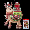 Ёлочная игрушка ErichKrause® Decor 49587, 23x1см 1шт Разноцветный