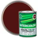 Эмаль ПФ-115 Intercolor полуглянцевая цвет шоколадный 0.8 кг